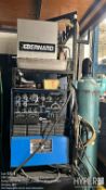 Miller Syncrowave 250 Tig Welder, Serial No KK286426, w/Bernard water cooler