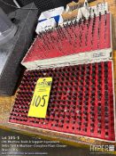 Pin Gauge Set .0610â€ to .5000â€, & .02510/ .2500