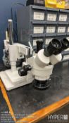AmScope Stereo Microscope with LED-144 Light, 3.5x-90x Magnification