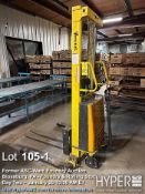 Vestil SL-63-AA Manual Pallet Stacker, 2,000 lbs Capacity, 83" Lift Height