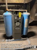 Hankison HHE165 Compressed Air Dryer, 165 SCFM, 150 PSIG, 120V, Serial 100000062452
