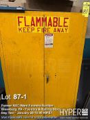 Lyon Metal Flammable Storage Cabinet, 45 Gallon Capacity, Catalog No. 5444