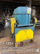 Industrial Conveyor System with Roller Belt and Dump Station