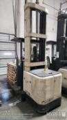 Crown Stand-up Electric Order Picker Forklift, 3000 lbs Capacity