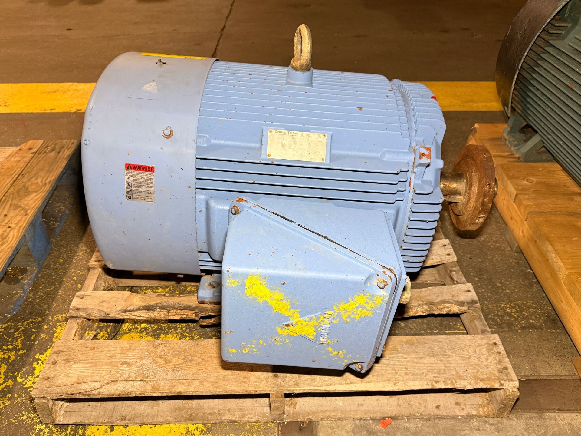 CROWN-TRITON HLS405SR06U3 Type HLS, 3 Phase Motor, 75 Hp, 405T Frame ...