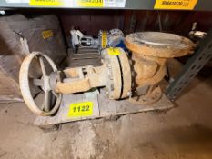 (1) Skid of (1) POWELL VALVES 6'' Flanged gate valves part # 90181023 & (1) Steam valve IBM #