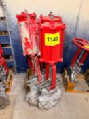 (1) Lot of (4) 8'' ORBINOX Automated gate valves, part # 90258459 (Loc. Bldg 16 Warehouse store)