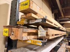 (1) Lot of (1) GL&V Slice Lip Headbox, part # 90183471, (1) JOHNSON Foils Flinger FMG. Board -T part