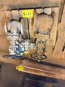 (1) Skid of (3) Steam valves Ranging From 5'' to 4'' IBM # 24511/27347 (Loc. Bldg 16 Warehouse