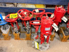 (1) Lot of (8) Bi-Directional 4 '' gate valves part # 90180804 (Loc. Bldg 16 Warehouse store)
