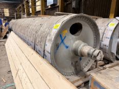 GL&V Drum dryer roll 255'' x 20'' x 25'' 175-(psi) at 150 Degree F. (Loc. Sentry Building)