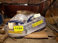 (1) Skid of (2) POWELL VALVES 8'' Flanged Gate valve, 300 Lb. Cast Carbin Steel part # 90181025 (