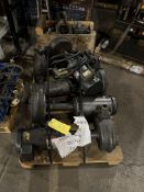 LOT OF (5) VASHER PUMPS/MOTORS ON PALLET