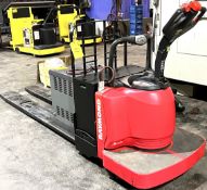 2012 RAYMOND 8410 ELECTRIC PALLET JACK, 8,000LB CAP., 24V, S/N 841-12-10922 W/ BATTERY AND CHARGER