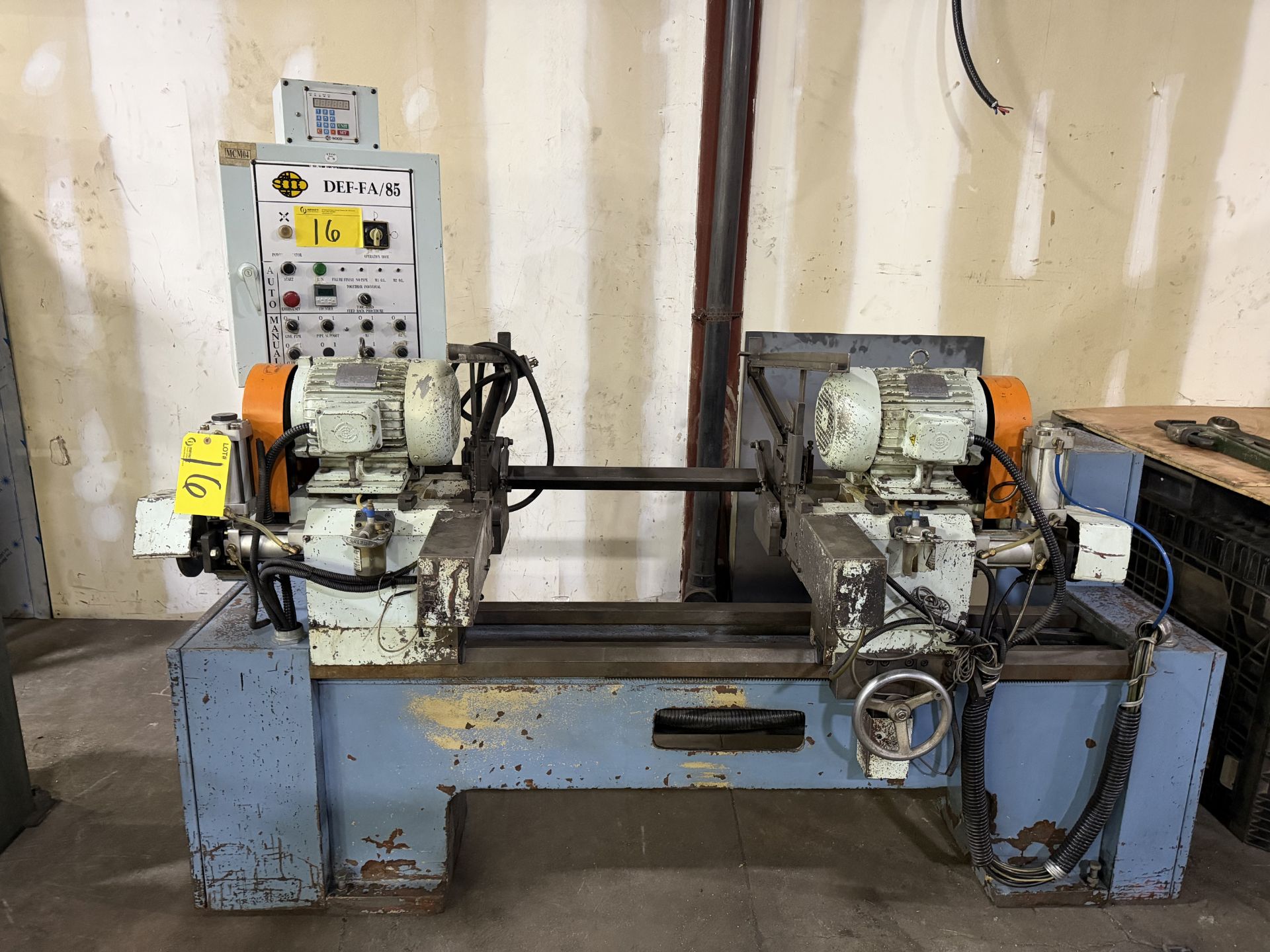 Soco Machine Full Form 2001 SOCO DEF-FA/85 CHAMFERING MACHINE