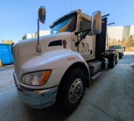 2022 KENWORTH T370 FLATBED TRUCK, APPROX. 230,399KMS, VIN# 2NKHLJ9XXNM987649