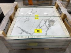 LOT OF (36) SUPREME EVO PEARL SELECT TILE, 48" X 48" (576) S.F. (SUBJECT TO BULK BID LOT 21A)