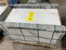 LOT OF (36) SUPREME EVO ANTIQUE WHITE TILE, 48" X 48" (576) S.F. (SUBJECT TO BULK BID LOT 21A)