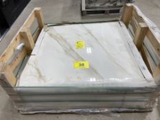 LOT OF (26) SUPREME EVO CALACATTA EXTRA TILE, 48" X 48" (416) S.F. (SUBJECT TO BULK BID LOT 21A)