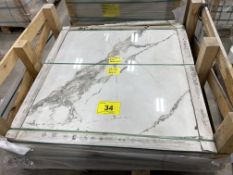 LOT OF (28) SUPREME EVO PEARL SELECT TILE, 48" X 48" (480) S.F. (SUBJECT TO BULK BID LOT 21A)