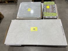 LOT OF ASSORTED TILES ON PALLET (SUBJECT TO BULK BID LOT 21A)
