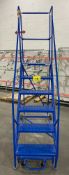 2017 CONWAY MODEL 6SH PORTABLE WAREHOUSE LADDER, S/N 81027
