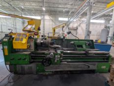 Lion 25-MS Engine Lathe W/ Newall C80 Controller, W/ 4" thru hole, W/ 15" 3-Jaw Chuck