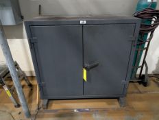 Stronghold Material Cabinet W/ Contents