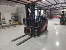 Toyota 8FGCU25 Forklift w/ Side Shift, 2 Stage Mast; 5,120lb Capacity, 13,544.4 Hours