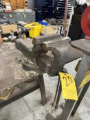 6" Shop Vise w/ 4' x 4' Steel Welding Table