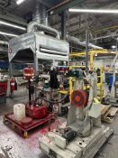 1 Color Press Including 2 Stand Power Unwind, Harris & Bruno 66" Press Job # HB2044, Steam Dryer,