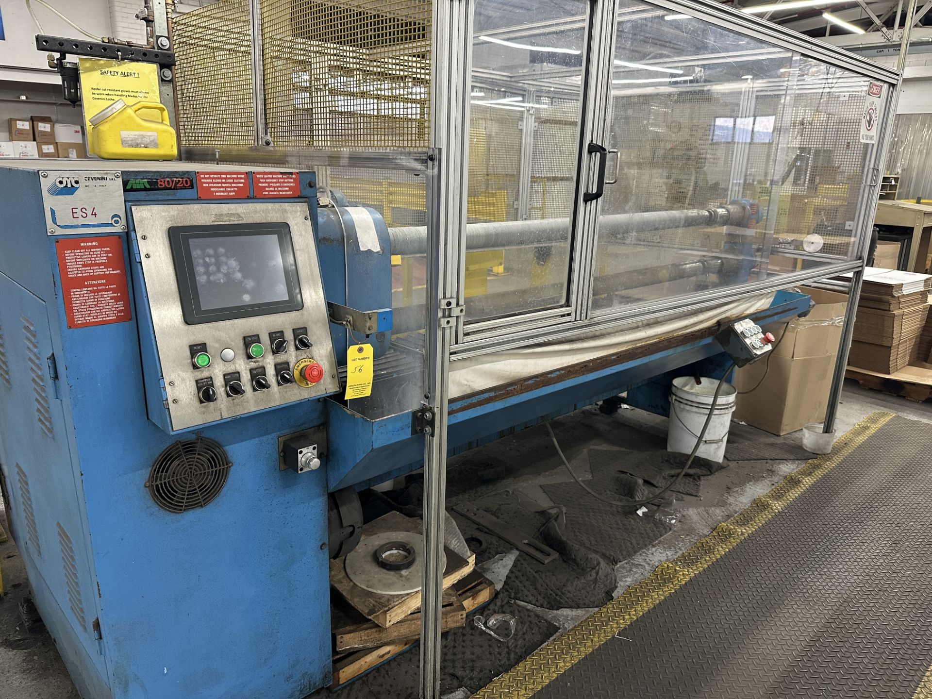 CMC Cevenini ES4 2 Shaft Roll Slicer s/n 0343/91/ES4, Auto Index Single ...