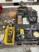 LOT Lincoln Magnum Pro 100SG Welder, Welding Accessories