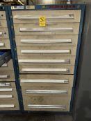 Stanley/Vidmar 9 Drawer Tool Cabinet with Brushes, Holders, Reels