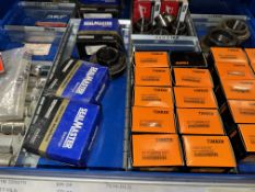 Timken, Seal Master, Bearings, Tritan, SKF Bearings in 3 Drawers