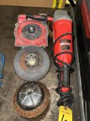 Milwaukee 7"-9" HD Angle Grinder w/Attachments