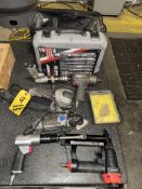 (Lot) Dremel Multimax Tool, Dremel Trio Tool, 3 Asst. Pneu Drivers, Banks Nail Gun, Chief Chisel