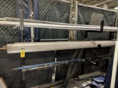 Special Built Stock Rack with Rolls