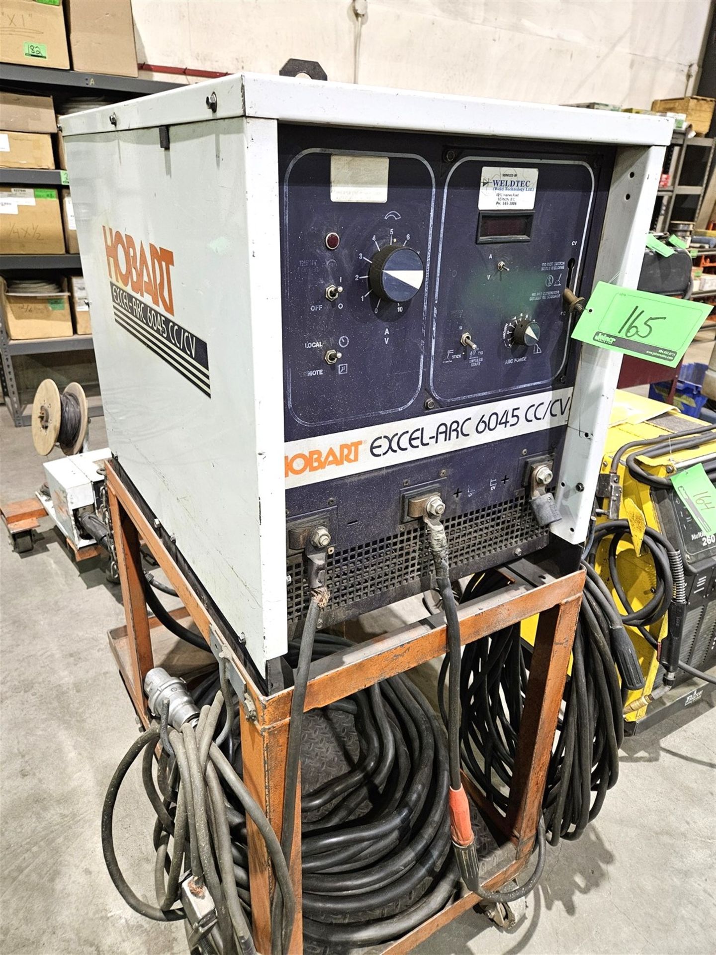 HOBART EXCEL-ARC 6045 WELDER W/HOBART 2410 WIRE FEEDER