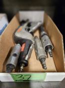 BOX OF 6 ASSORTED AIR TOOLS