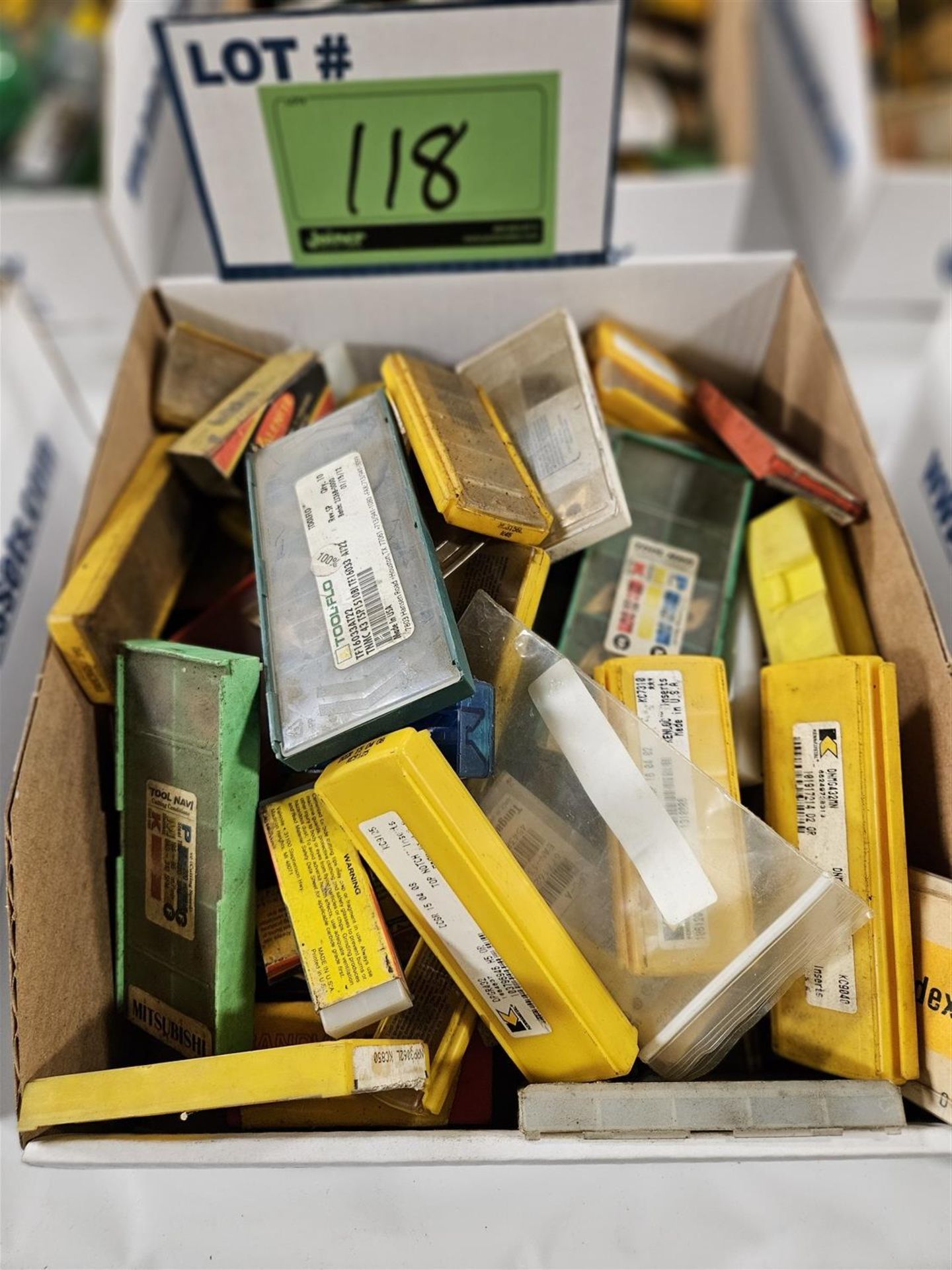 Multi Insert Cutter BOX OF ASSORTED CARBIDE INSERT CUTTERS