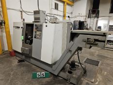 2003 DMG GILDEMEISTER CNC TURNING CENTER, MODEL CTX310, 400V, MACHINE ON HOURS 18606, SPINDLE RUN HO