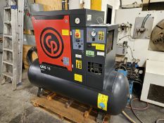 2012 CHICAGO PNEUMATIC SCREW AIR COMPRESSOR, MODEL QR515, 15HP, 575V, 9234 HOURS