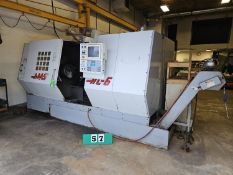 1998 HAAS CNC TURNING CENTER, MODEL HL6, 208/230V, 4 IN. BORE, 15 IN., 3 JAW CHUCK