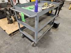 3 TIER STEEL SHOP CART