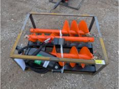 RayTree Skid Steer Auger w/ 3 Bits