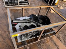 AGT SSECAG-Y Skid Steer Auger w/ 3 Bits
