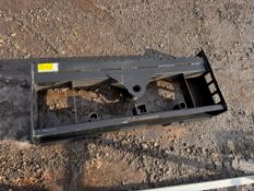 Wolverine Skid Steer Fork / Bale Spear / Hitch Frame