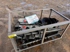 AGT SSECAG-Y Skid Steer Auger w/ 3 Bits