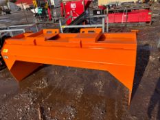 Wolverine 84" Skid Steer Snow Pusher